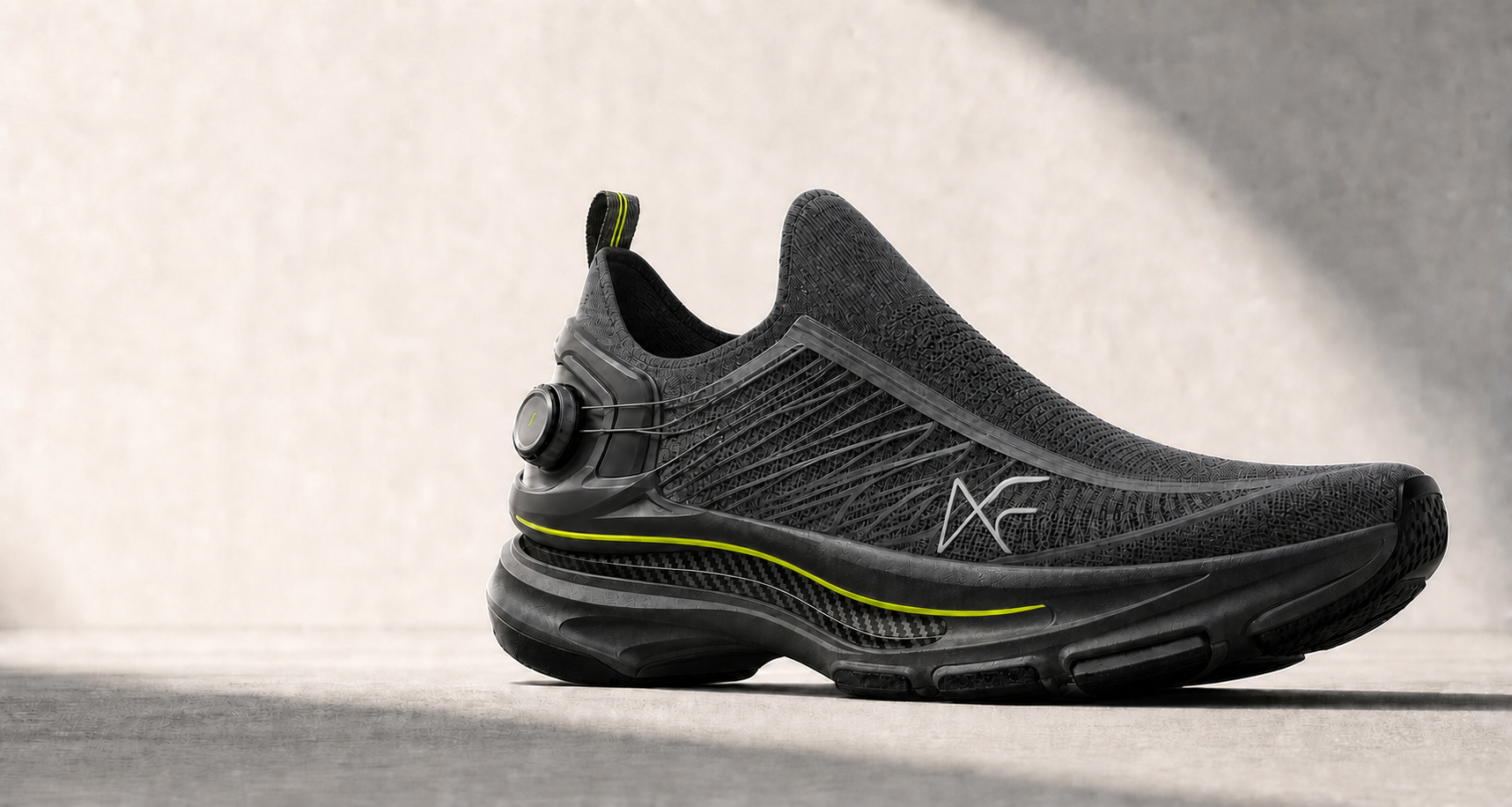 AeroFlex 01 in Graphite and Volt
